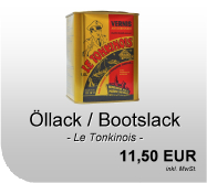 Le Tonkinois Öllack Bootslack