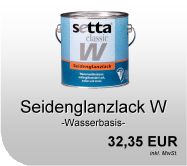 Setta Seidenglanzlack W wasserbasiert